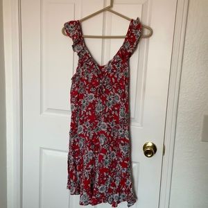 Red, white, and black sundress from American Eagle
